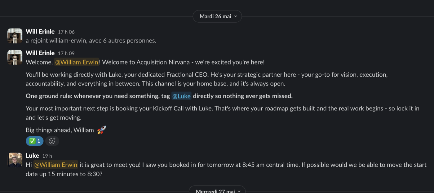 Acquisition Nirvana